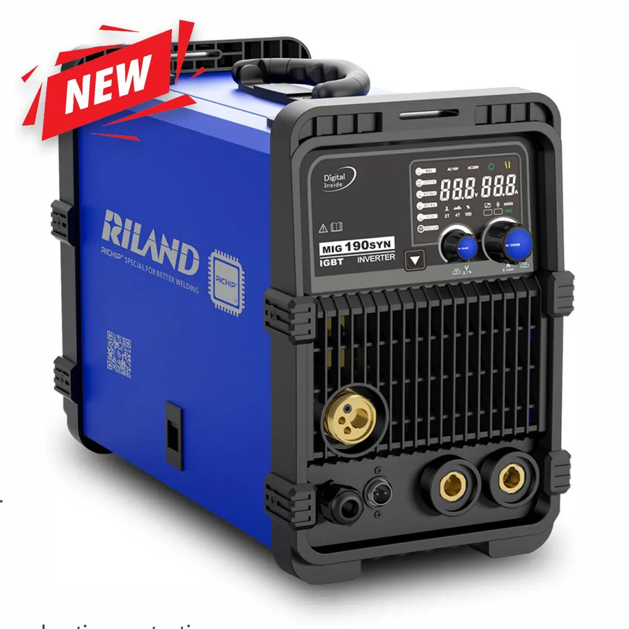 Riland 190SYN MIG Welder - Versatile Gas & Gasless MIG Welding Machine