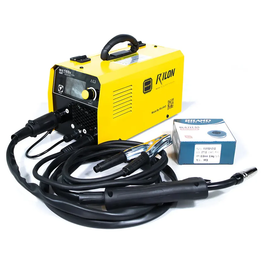 Rilon 160E MIG/MMA Welder - High-Efficiency Gasless MIG Welding Machine