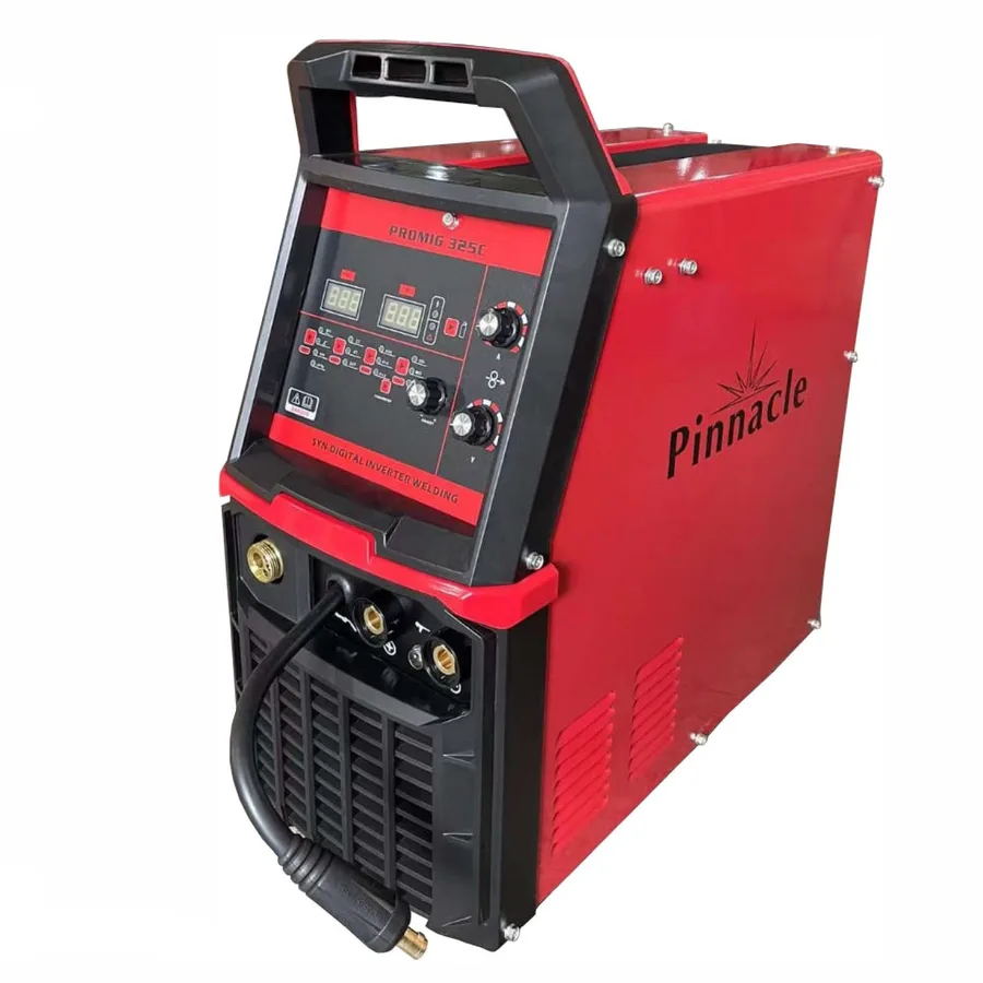 Pinnacle PROMIG 325C Welding Machine – Syn-Digital Inverter Technology | Hot Start and Anti-Stick | Industrial Use