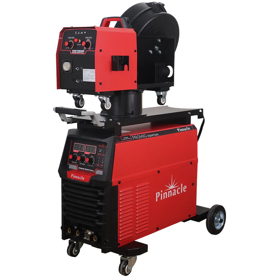 Pinnacle ProMIG 500HP Dual Voltage Single Pulse MIG Welder – 500A Professional Welder