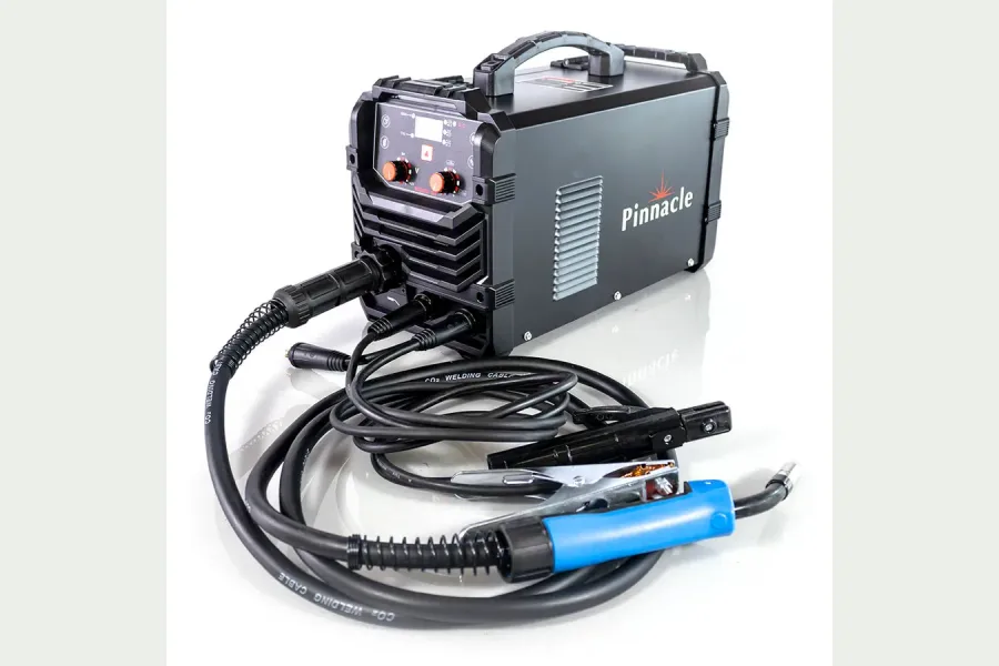 Illustrative welding machines and workshop equipment scene